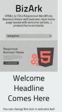 BizArk (screenshot mobile)