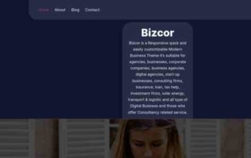 Bizcor (screenshot desktop)
