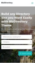 BizDirectory (screenshot mobile)