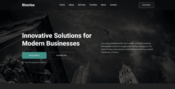 Bizorise (WordPress)