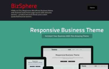 BizSphere (screenshot desktop)