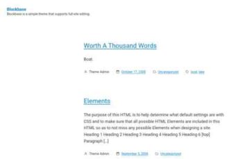 Blockbase (screenshot desktop)