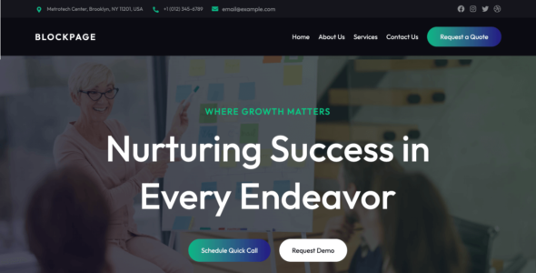 Blockpage (WordPress)