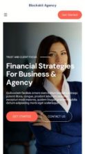 Blockskit Agency (screenshot mobile)