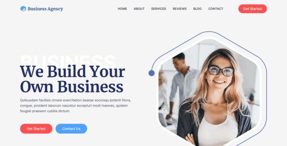 Blockskit Business Agency (WordPress)