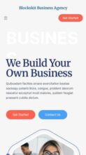 Blockskit Business Agency (screenshot mobile)