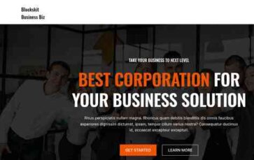 Blockskit Business Biz (screenshot desktop)