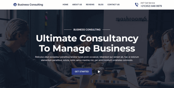 Blockskit Business Consulting (WordPress)