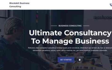 Blockskit Business Consulting (screenshot desktop)