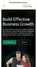 Blockskit Business Sector (screenshot mobile)