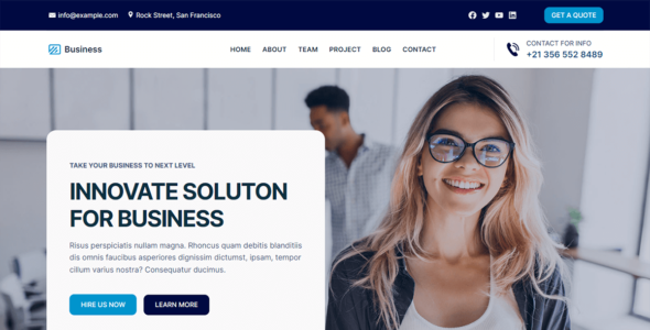 Blockskit Business (WordPress)