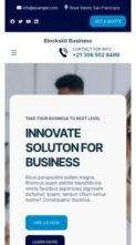 Blockskit Business (screenshot mobile)
