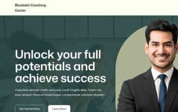 Blockskit Coaching Center (screenshot desktop)