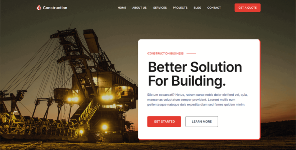 Blockskit Construction (WordPress)
