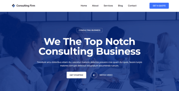 Blockskit Consulting Firm (WordPress)