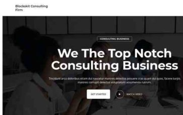 Screenshot Desktop Blockskit Consulting Firm (screenshot desktop)