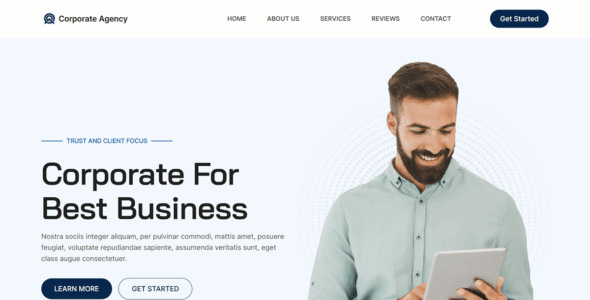 Blockskit Corporate Agency (WordPress)