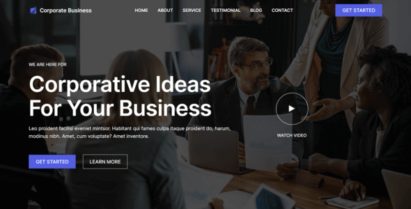 Blockskit Corporate Business (WordPress)