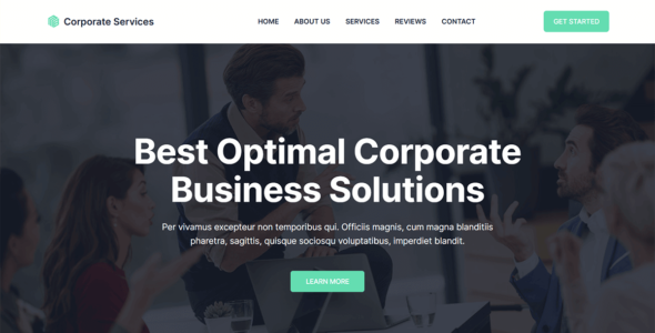 Blockskit Corporate Services (WordPress)