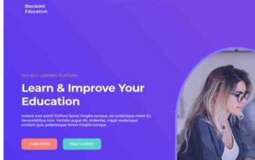 Blockskit Education (screenshot desktop)