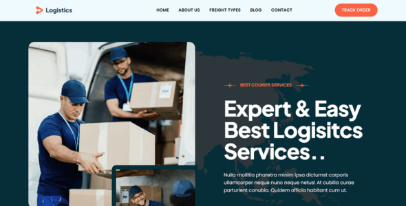 Blockskit Logistics (WordPress)