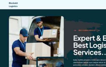 Blockskit Logistics (screenshot desktop)