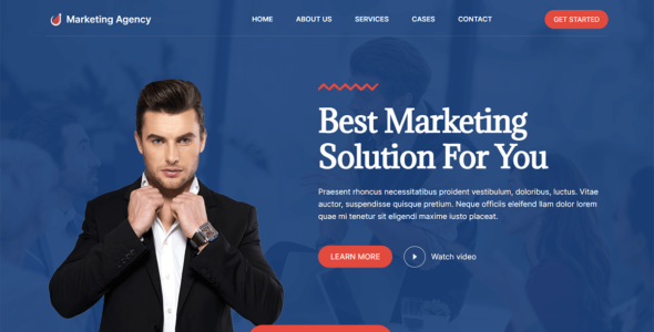 Blockskit Marketing Agency (WordPress)