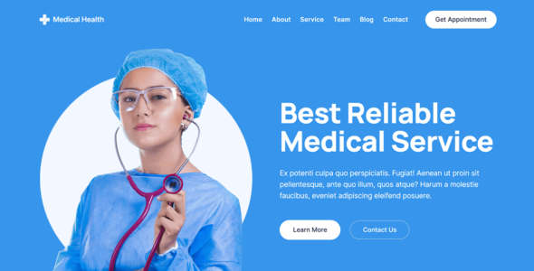 Blockskit Medical Health (WordPress)