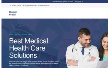 Blockskit Medical (screenshot desktop)