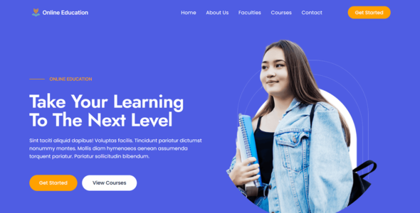 Blockskit Online Education (WordPress)