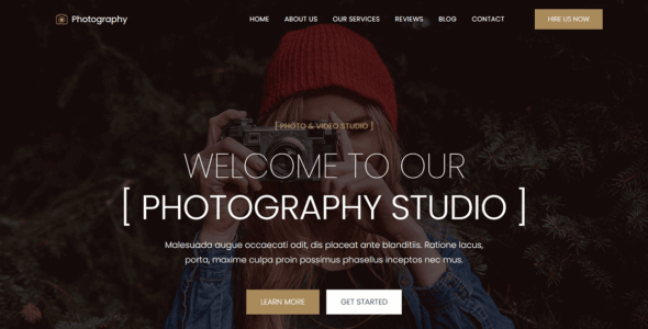 Blockskit Photography (WordPress)
