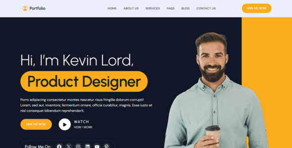 Blockskit Portfolio (WordPress)