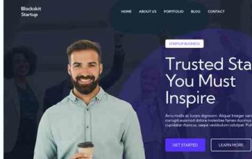 Screenshot Desktop Blockskit Startup (screenshot desktop)