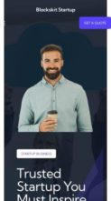 Screenshot Mobile Blockskit Startup (screenshot mobile)