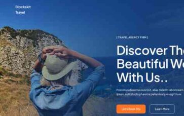 Blockskit Travel (screenshot desktop)