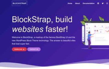 BlockStrap (screenshot desktop)