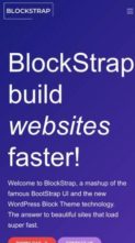 BlockStrap (screenshot mobile)