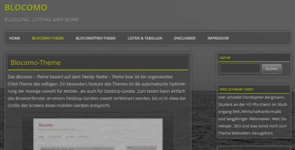 BlocomoTwo (WordPress)