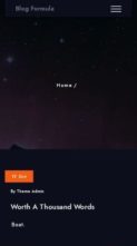 Blog Formula (screenshot mobile)