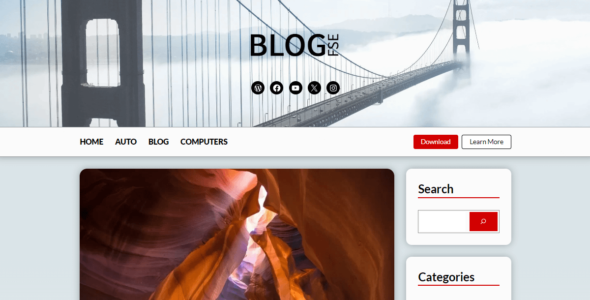 Blog FSE (WordPress)