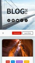 Blog FSE (screenshot mobile)
