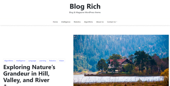 Blog Rich (WordPress)