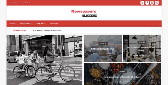 Blogger Newspaper (WordPress)