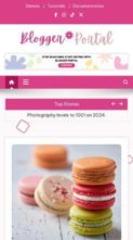Blogger Portal (screenshot mobile)