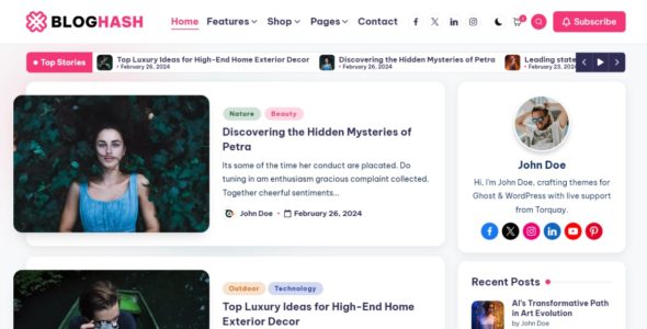 BlogHash (WordPress)