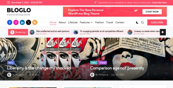 Bloglo (WordPress)