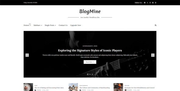 Blogmine (WordPress)