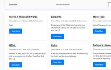 Blogoralite (screenshot desktop)