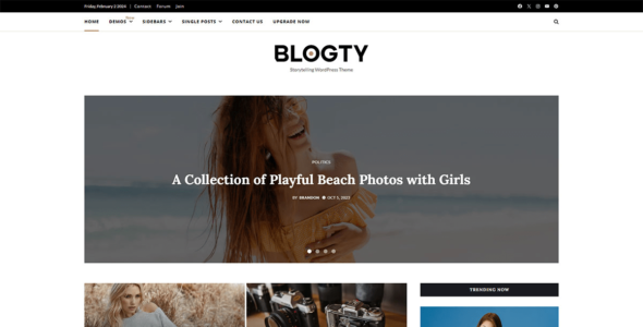 Blogty (WordPress)