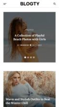 Blogty (screenshot mobile)